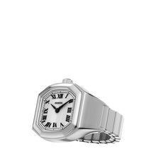 Load image into Gallery viewer, Harlow Watch Ring Two-Hand Stainless Steel