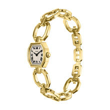 Load image into Gallery viewer, Harlow Mini Two-Hand Gold-Tone Stainless Steel Watch
