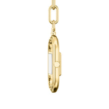 Load image into Gallery viewer, Watch Bag Charm Two-Hand Gold-Tone Alloy