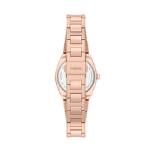 Load image into Gallery viewer, Everett Three-Hand Rose Gold-Tone Stainless Steel Watch