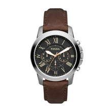 Load image into Gallery viewer, Grant Chronograph Brown Leather Watch