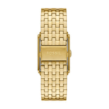 Load image into Gallery viewer, Carraway Three-Hand Gold-Tone Stainless Steel Watch
