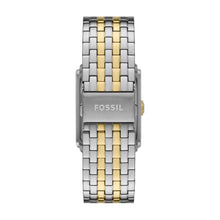 Load image into Gallery viewer, Carraway Three-Hand Two-Tone Stainless Steel Watch
