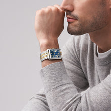 Load image into Gallery viewer, Carraway Three-Hand Two-Tone Stainless Steel Watch