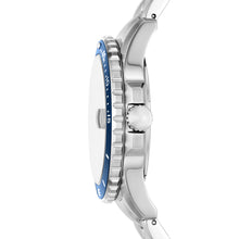Load image into Gallery viewer, Fossil Blue Dive Three-Hand Date Stainless Steel Watch