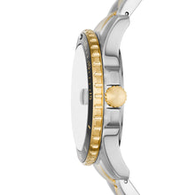 Load image into Gallery viewer, Fossil Blue Dive Three-Hand Date Two-Tone Stainless Steel Watch