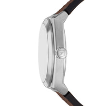 Load image into Gallery viewer, Everett Three-Hand Date Brown Leather Watch