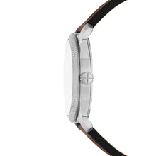 Load image into Gallery viewer, Machine Three-Hand Date Brown Leather Watch