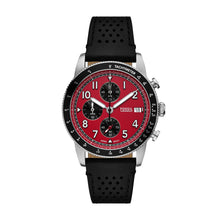 Load image into Gallery viewer, Sport Tourer Chronograph Black Leather Watch