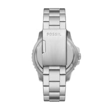 Load image into Gallery viewer, Fossil Blue GMT Stainless Steel Watch