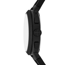 Load image into Gallery viewer, Machine Chronograph Black Silicone Watch