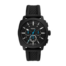 Load image into Gallery viewer, Machine Chronograph Black Silicone Watch