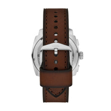 Load image into Gallery viewer, Machine Chronograph Brown Leather Watch