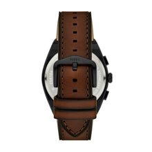 Load image into Gallery viewer, Everett Chronograph Brown Leather Watch