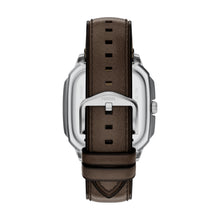 Load image into Gallery viewer, Crosby Three-Hand Brown Leather Watch