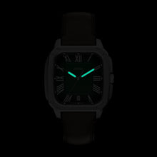 Load image into Gallery viewer, Crosby Three-Hand Brown Leather Watch