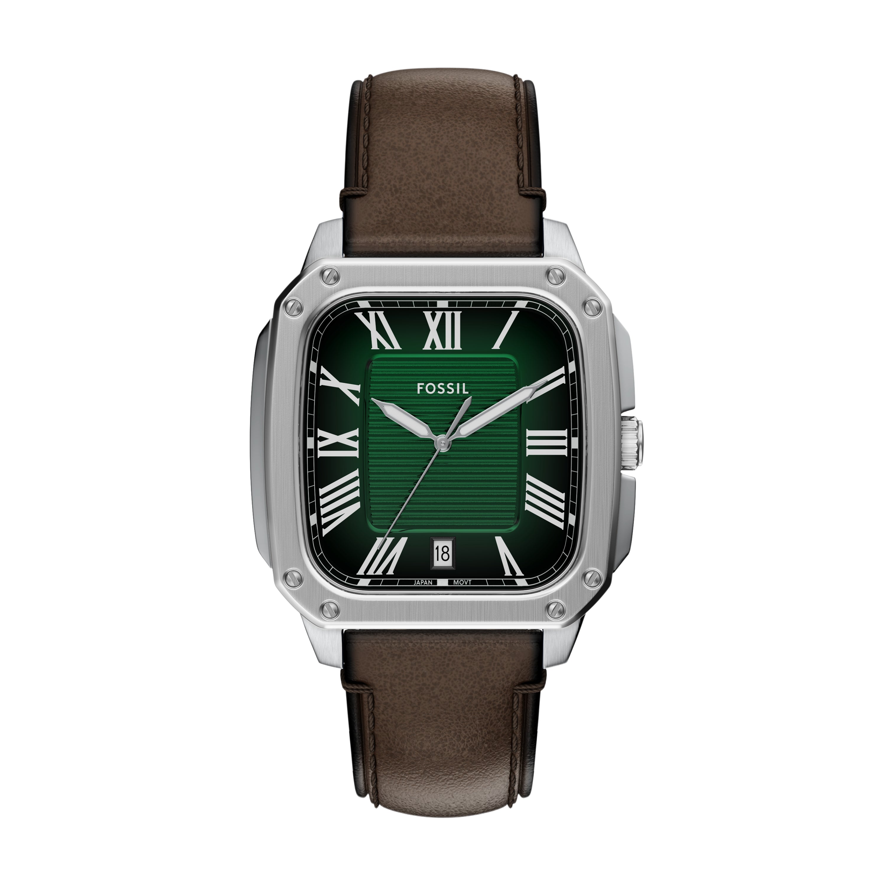 Crosby Three-Hand Brown Leather Watch – Fossil Malaysia Crosby Three-Hand Brown Leather Watch – Fossil Malaysia