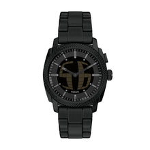 Load image into Gallery viewer, Machine Big Tic Black Stainless Steel Watch
