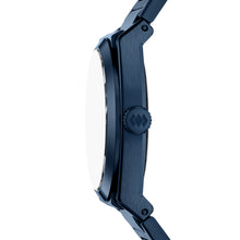 Load image into Gallery viewer, Everett Three-Hand Navy Stainless Steel Watch