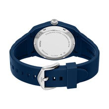 Load image into Gallery viewer, Everett Three-Hand Navy Silicone Watch
