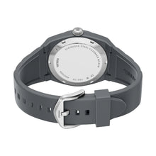 Load image into Gallery viewer, Everett Three-Hand Gray Silicone Watch
