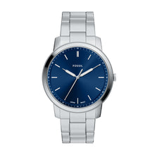 Load image into Gallery viewer, Minimalist Three-Hand Stainless Steel Watch
