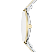 Load image into Gallery viewer, Minimalist Three-Hand Two-Tone Stainless Steel Watch