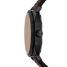 Load image into Gallery viewer, Machine 41mm Three-Hand Date Brown Leather Watch
