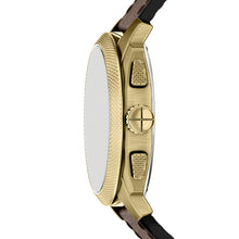 Load image into Gallery viewer, Machine 44mm Chronograph Brown Leather Watch