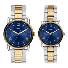 Load image into Gallery viewer, Copeland Three-Hand Two-Tone Stainless Steel Watch Set