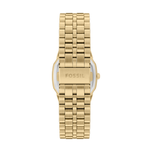 Load image into Gallery viewer, Harlow 33mm Three-Hand Gold-Tone Stainless Steel Watch