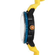 Load image into Gallery viewer, Marvel | Fossil Limited Edition Automatic Yellow Silicone Watch