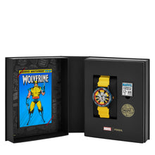 Load image into Gallery viewer, Marvel | Fossil Limited Edition Automatic Yellow Silicone Watch