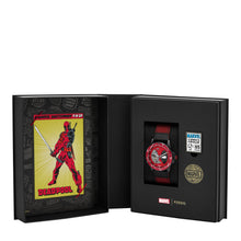 Load image into Gallery viewer, Marvel | Fossil Limited Edition Automatic Red and Black Nylon and Leather Watch
