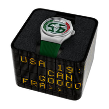 Load image into Gallery viewer, World Flags Big Tic Mexico And Italy Watch