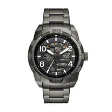 Load image into Gallery viewer, Bronson Automatic Smoke Stainless Steel Watch