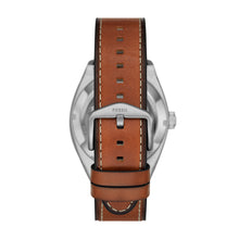 Load image into Gallery viewer, Everett Automatic Brown Leather Watch