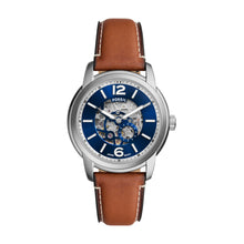 Load image into Gallery viewer, Fossil Heritage Automatic Brown Leather Watch