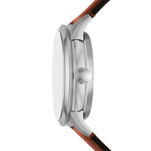 Load image into Gallery viewer, Townsman Multifunction Brown Leather Watch
