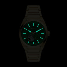 Load image into Gallery viewer, Everett Automatic Gold-Tone Stainless Steel Watch