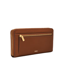 Load image into Gallery viewer, Logan RFID Zip Around Clutch