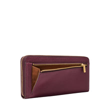 Load image into Gallery viewer, Logan RFID Zip Around Clutch