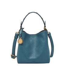 Load image into Gallery viewer, Jessie Leather Small Bucket Crossbody Bag