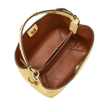 Load image into Gallery viewer, Jessie Leather Small Bucket Crossbody Bag