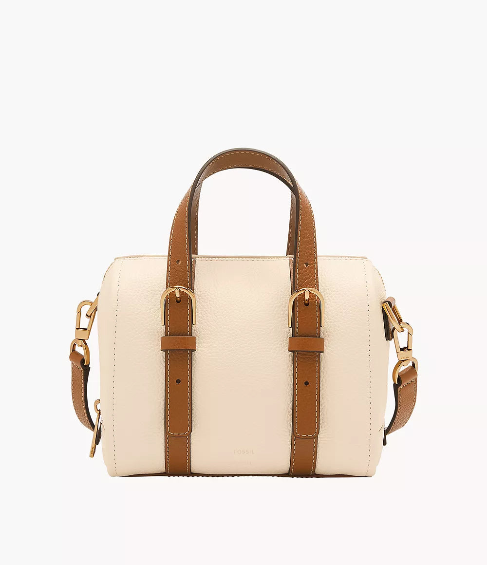 Deals Fossil Leather Satchel Bag