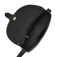 Load image into Gallery viewer, Everleigh Leather Large Flap Crossbody Bag