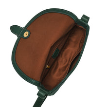 Load image into Gallery viewer, Everleigh Leather Large Flap Crossbody Bag