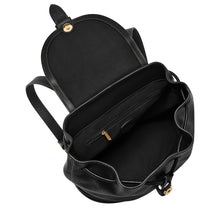 Load image into Gallery viewer, Everleigh Leather Flap Backpack