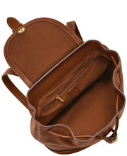 Load image into Gallery viewer, Everleigh Leather Flap Backpack