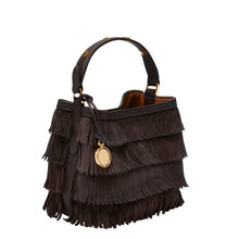 Load image into Gallery viewer, Jessie Leather Small Bucket Crossbody Bag